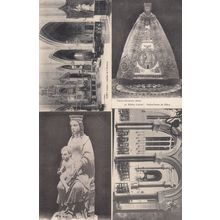 Clery Loiret Notre Dame De Basilique 4x French Religious Old Postcard s