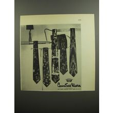 1952 Countess Mara Ties Ad