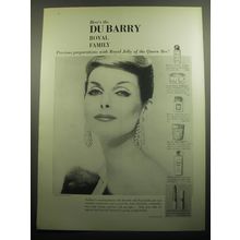 1958 Du Barry Cosmetics Ad - Here's the Du Barry Royal Family