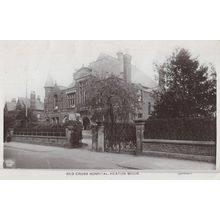 Red Cross Nurse Hospital Heaton Moor Cheshire Old RPC Postcard