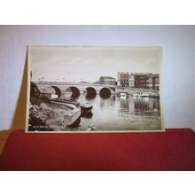 NEW BRIDGE, WORCESTER . used vintage postcard by Valentine =