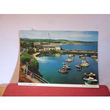 THE HARBOUR, PAIGNTON, DEVON, used postcard by John Hinde 1987 pm =