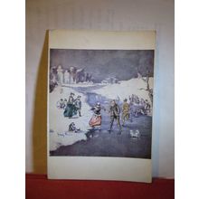 "DECEMBER" oil painting be WALTER RICHARD SICKERT unused postcard =