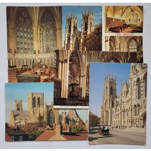 Postcards York Minster. Unposted. Job lot