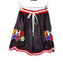 Whocaressupply Co. Chicago Bulls Pinstripe Shorts Trillest Sz XL | Elastic Waist
