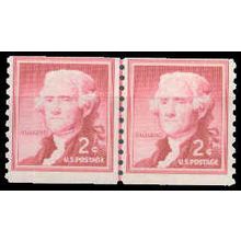1055 2c Thomas Jefferson Average MNH CLP R0820