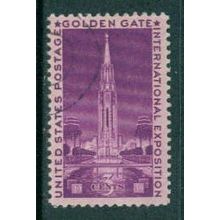 Used 852 3c Golden Gate Fine JA0310