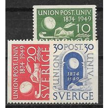 1949 Michel 351/353 - MLH (*)