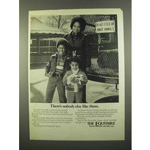 1975 The Equitable Insurance Ad - Nobody Else