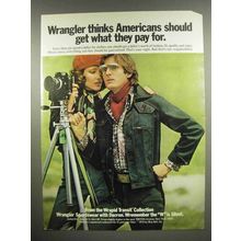 1975 Wrangler Sportswear Clothes Ad - What They Pay For