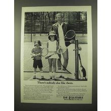 1975 The Equitable Insurance Ad - There's Nobody Else