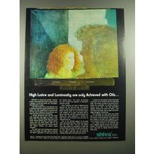 1976 Shiva Art Mediums Ad - High Lustre and Luminosity