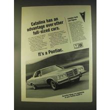 1976 Pontiac Catalina Ad - Advantage Over Other Cars