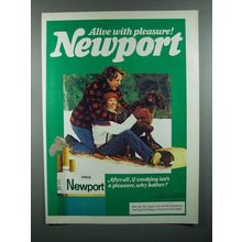 1980 Newport Cigarette Ad