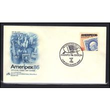 Event Cancel 05-24-86 2145 22c AMERIPEX '86 (Cachet-U/A) Box0253