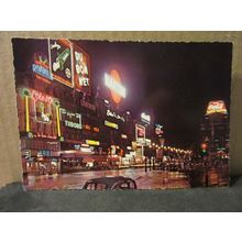 de BROUCKERE SQUARE, BRUSSELS, Belgium .unused postcard #