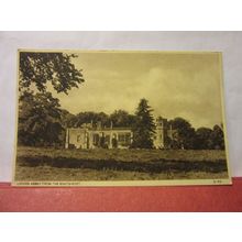 FROM SOUTH EAST, LACOCK ABBEY, CHIPPENHAM, WILTSHIRE. unused vintage postcard =