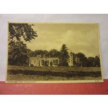 FROM SOUTH EAST, LACOCK ABBEY, CHIPPENHAM, WILTSHIRE. unused vintage postcard /