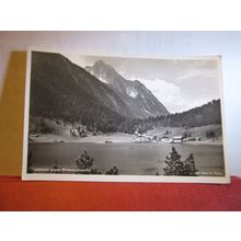 LAUTERSEE GEGEN WETTERSTEINSPITZE, GERMANY unused vintage postcard RP #