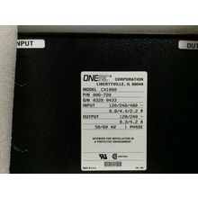 NEW ONEAC CX-1000 POWER CONDITIONER 1KVA 006-720,BH