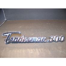 1971 - 1977 DODGE TRADESMAN 300 VAN EMBLEM OEM #2956458 72 73 74 75 76