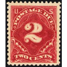 J46, Mint VF NH 2¢ - Postage Due Stamp - Stuart Katz
