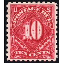 J56, Mint FVF NH 10¢ - Postage Due Stamp - Stuart Katz