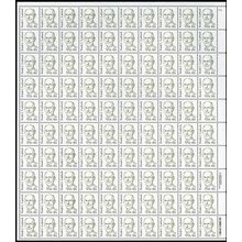 1864a Frank C. Laubach Complete Sheet of 30¢ Stamps CV $325.00 - Stuart Katz
