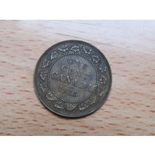 1915 King George v 1 Cent Canada Coin