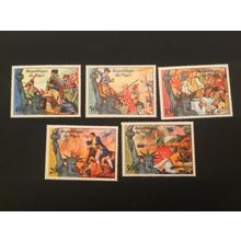 ICOLLECTZONE Niger 352-53, C269-72 American Bicentennial VF NH