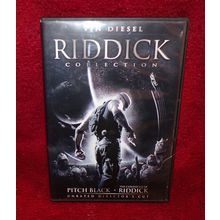 DVD CASE ONLY- 2004 UNIVERSAL PICTURES- RIDDICK COLLECTION-NOT RATED