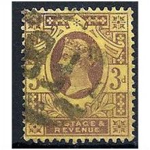 1887 SG202 3d Purple/Yellow - Good Used .