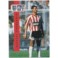 1990/1991 Pro Set Footbal - #204 - Alexsey Cherednik