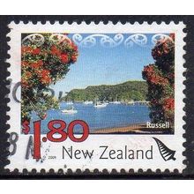 New Zealand 2009 Scenic Definitives - Russell $1.80 Sheet Used