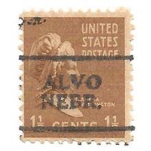 PRECANCEL -T&T ALVO, NEB 701 ON 1.5c PREXY