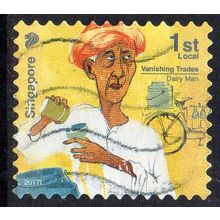 Singapore 2017 Vanishing Trades - Dairy Man 1st Local s/a Used (2017L)