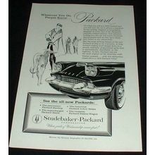 1958 Packard Car Ad, People Know, NICE!!!