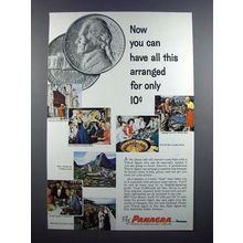 1958 Panagra Airways Ad - Have Arranged for 10 Cents