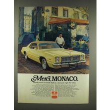 1976 Dodge Monaco Car Ad - Merci