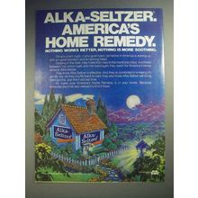 1981 Alka-Seltzer Ad - America's Home Remedy