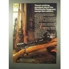 1980 Weatherby Ad - Vanguard, Mark XXII Rifles