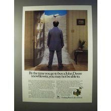 1984 John Deere 524 Snowblower Ad - By The Time You Go