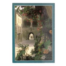 THE JERZUAL GATE, DINAN, BRETAGNE, Brittany, France.. unused vintage postcard #