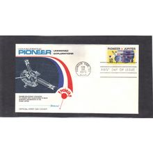 FDC Fleetwood Pioneer-Jupiter 1556 (Cachet-U/A) Spacecraft CV42832