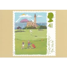 Turnberry Golf Course Putting Green Postcard