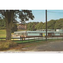 Dinas Powis Church In Wales 1970s Primary School Postcard