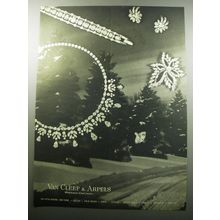1956 Van Cleef & Arpels Jewelry Advertisement