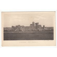 View Looking East Stonehenge Postcard Wiltshire Ministry of Works 9