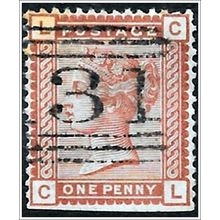 1880 -1881 Queen Victoria - 1d brownish rose (as picture) C2-8