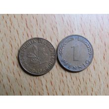 1969f 1 Pfennig Germany Coin